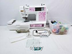 Brother Pe500 Personal Embroidery Machine LCD Écran Tactile Informatisé