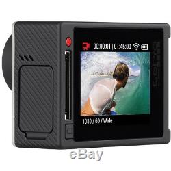 Caméra Gopro Hero4 Silver Edition Chdhy-401 Avec Écran LCD Avec De Nombreux Accessoires