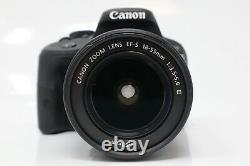 Canon 100d Dslr Caméra 18mp Avec Objectif 18-55mm, Écran Tactile, Très Bon État