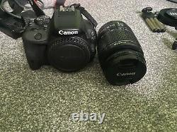 Canon Eos 100d 18,0 Mp Appareil Photo Reflex Numérique Noir