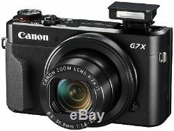 Canon G7x Mkii 20.1mp Zoom 4,2x 3 Pouces LCD Connexion Wi-fi Vlogger Caméra Starter Kit
