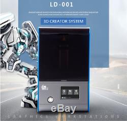 Creality Ld-001 Résine Uv D'imprimante LCD Sla 3d 3,5 'écran Tactile 120x70x120mm