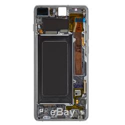 D'origine Samsung Galaxy S10 Plus G975f LCD + Écran Tactile Digitizer Noir
