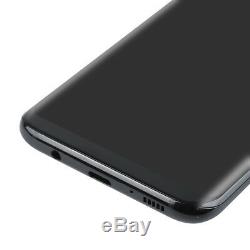 Digitaliseur D'écran Tactile D'affichage D'affichage À Cristaux Liquides D'oem Pour Le Cadre De Samsung Galaxy S8 + Plus Noir