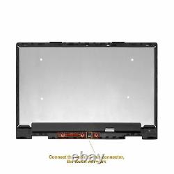 Digitateur D'écran LCD Tactile Fhd + Lunette Pour HP Envy X360 15-bq 15-bq051sa