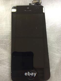 Digitateur D'écran Tactile LCD Iphone 5 Avec Appareil Photo Et Bouton Noir À La Maison C
