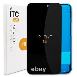 Écran ITC pour iPhone 15 Remplacement de l'écran tactile Digitizer Affichage complet Full HD LCD