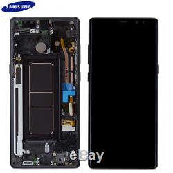 Ecran LCD D'origine Pour Samsung Galaxy Note 8 N950f + Écran Tactile Bildschirm Schwarz