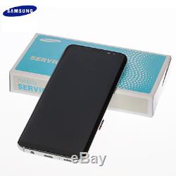 Ecran LCD D'origine Pour Samsung Galaxy S8 Sm-g950f + Écran Tactile Bildschirm Silber