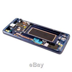 Ecran LCD D'origine Pour Samsung Galaxy S9 Sm-g960f + Écran Tactile Bildschirm Blau