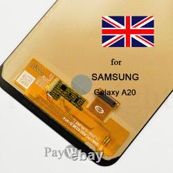 Écran LCD De Remplacement Pour Samsung Galaxy A20 A205f Tft Display Touch Digitizer