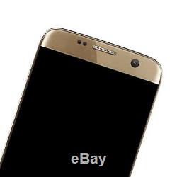 Écran LCD Écran Tactile Digitizer + Cadre Pour Samsung Galaxy S7 Bord G935f Or