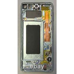 Écran LCD & Numériseur Tactile Pour Samsung G973 Galaxy S10 Vert Oem Tiré