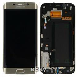 Ecran LCD Tactile Komplettset Or Pour Samsung Galaxy S6 Bord G925 G925f