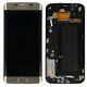 Ecran Lcd Tactile Komplettset Or Pour Samsung Galaxy S6 Bord G925 G925f