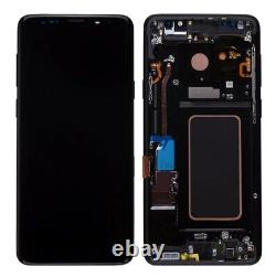 Écran LCD Tactile Samsung Galaxy S9 G960f Noir D'origine Avec Cadre