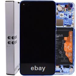 Écran LCD Touch Pour Huawei P40 Kit De Service En Verre De Remplacement Batterie Blue Uk