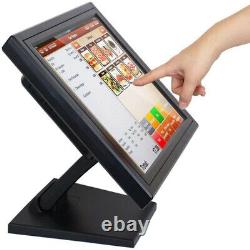 Écran LCD tactile 17 pouces pour terminal de point de vente (POS) pour kiosque de vente au détail et restaurant