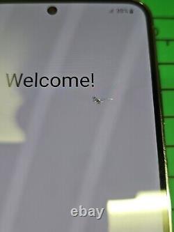 Écran LCD tactile d'affichage authentique Samsung Galaxy S23 S911 avec dommage aux pixels vert au Royaume-Uni.