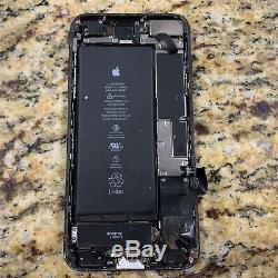 Écran Missing LCD Endommagé Apple Iphone 7 Plus 128gb Noir Débloqué Cracked # 48