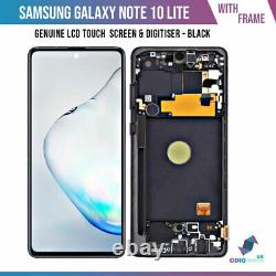 Écran Tactile D'origine Pour Samsung Galaxy Note 10 Lite N770