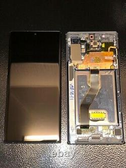 Écran Tactile LCD Pour Samsung Galaxy Note 10 Plus 5g Noir Avec Couvercle De Batterie