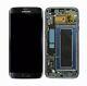 Écran Tactile Lcd Samsung Galaxy S7 G930f Avec Cadre Noir Sm-g930f