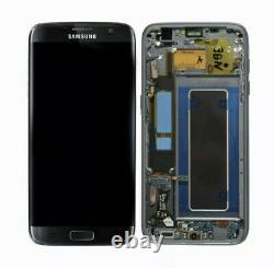 Écran Tactile LCD Samsung Galaxy S7 G930f Avec Cadre Noir Sm-g930f