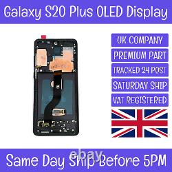 Écran d'affichage tactile OLED LCD Samsung Galaxy S20+ Plus G985/G986