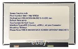 Écran tactile LCD HD LED 15,6 pouces pour HP Pavilion 15-eh0010nr, compatible 40 broches