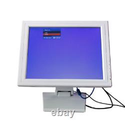 Écran tactile LCD LED 15 pouces avec moniteur VGA POS pour point de vente et restaurant