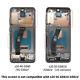 Écran Tactile Lcd Oled De Remplacement Pour Samsung Galaxy S20 / S20 Fe + Cadre