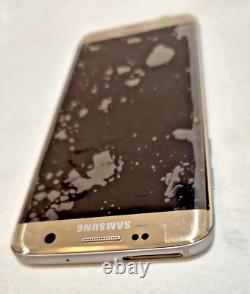 Écran tactile LCD authentique Samsung Galaxy S7 Edge GH9718533C couleur or