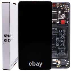 Écran tactile LCD pour remplacement de verre OLED Huawei Chassis Boutons Batterie Noir