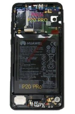 Emballage De Service Genuine Huawei P20 Pro Black LCD Display+touch Screen+frame+battery