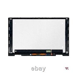 Ensemble d'affichage FHD IPS LCD à écran tactile + cadre pour HP Envy x360 15-ew0000na