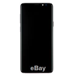 Für Samsung Galaxy S9 + G965f S9 Plus Amoled Écran LCD Tactile + Purple Frame