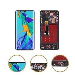 Huawei P30 Pro (2019) Black Replacement Oled LCD Touch Screen Display Frame Uk