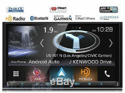 Kenwood Dnx874s Excelon LCD DVD Carplay Stéréo De Voiture Gps 2-din Navigation