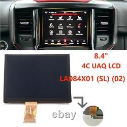 LA084X01-SL02 17-22 8.4 Uconnect 4C UAQ LCD Touch-Screen Radio Navigation translates to 'LA084X01-SL02 17-22 8.4 Uconnect 4C UAQ LCD Écran tactile Radio Navigation' in French.