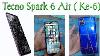 Lcd Avec Écran Tactile Pour Dossier Tecno Spark 6 Air White Display Glass Combo
