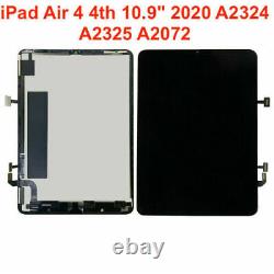 LCD Pour Ipad Air 4ème 10.9 A2324 Affichage Écran Touch Digitizer Remplacement Royaume-uni
