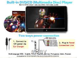 Lecteur DVD Auto Usb / Sd / Ir / Fm / Jeu 10.1 LCD Écran Tactile LCD Hd