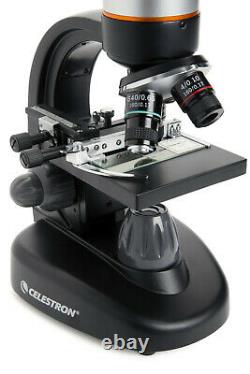 Microscope À Écran Tactile Numérique Celestron Tetraview Lcd, Noir/argent 44347