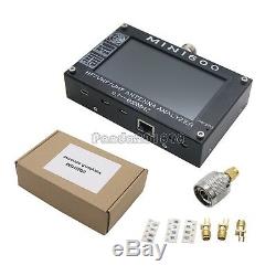 Mini600 Hf / Vhf / Uhf Analyseur 0.1-600mhz Avec 4,3 Tft LCD À Écran Tactile Padé