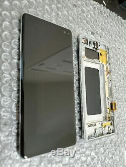 Monnaie Samsung Galaxy S10 Plus Écran LCD À Écran Tactile Digitizer Cadre G975