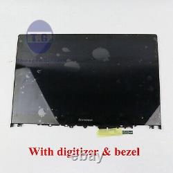 Nouveau 15.6 LCD Led Touch Écran + Cadre D'assemblage De Lunette Pour Lenovo Edge 21580 80qf