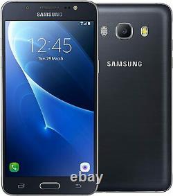 Nouveau Samsung Galaxy J5 2016 Noir 8 Go 5,2 LCD 4g Lte Gps Déverrouillé Smartphone Royaume-uni