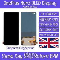 OnePlus Nord 2020 AC2001 AC2003 Écran d'affichage à écran OLED AMOLED LCD tactile avec numériseur