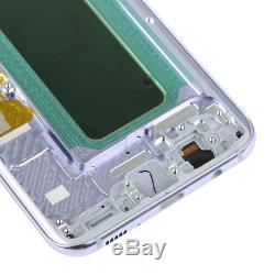 Orchid Gris Écran Tactile Digitizer + Cadre Pour Samsung Galaxy S8 Plus